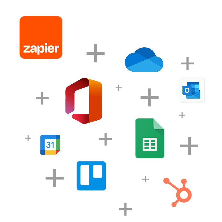 Logos of various office web apps